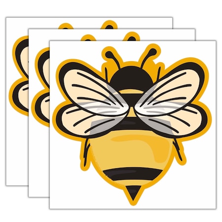 Eureka Bees Paper Cut-Outs, 108PK 841584